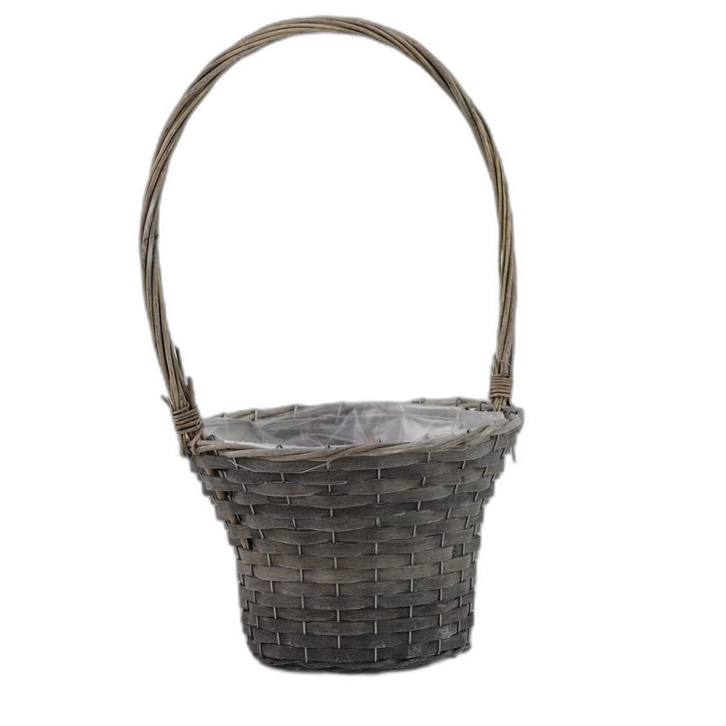 corbeille glaneuse gris