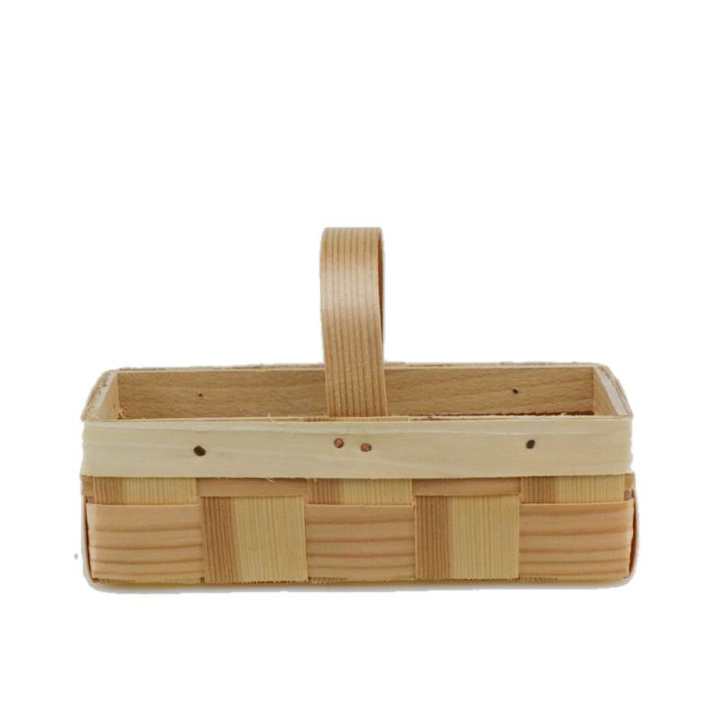 panier bois déroulé rectangulair petit 1 ans