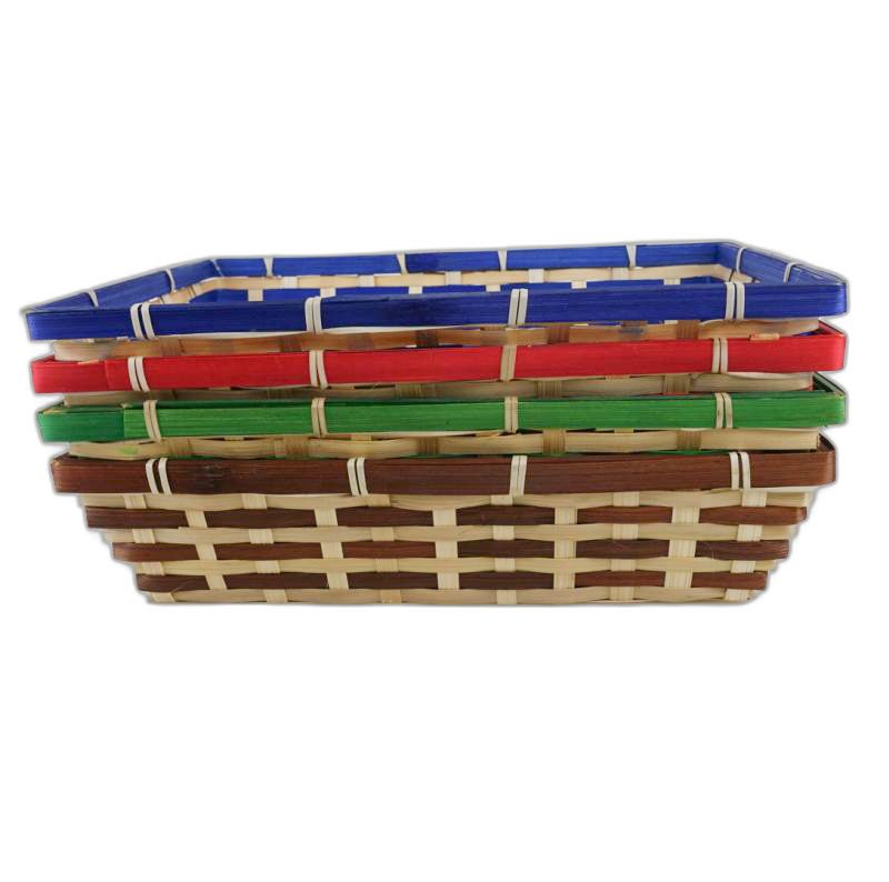 bamboe rechthoekig assortiment kleuren