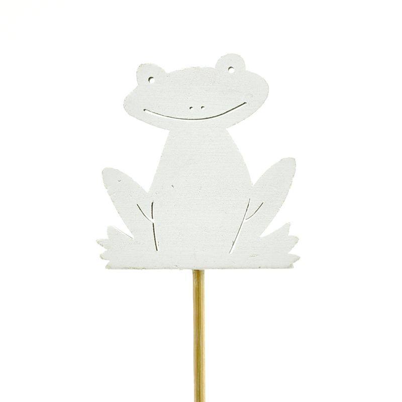pique grenouille blanc 12pcs