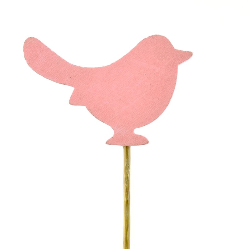 prikker vogel roze Pick 12pcs