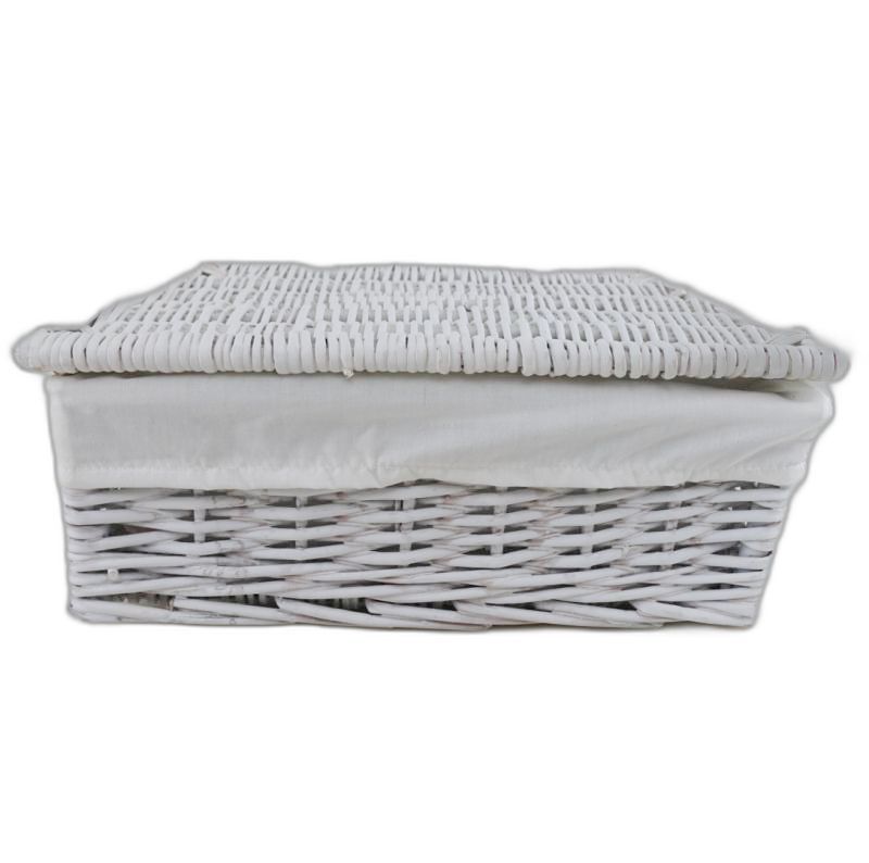 valise blanc + tissue