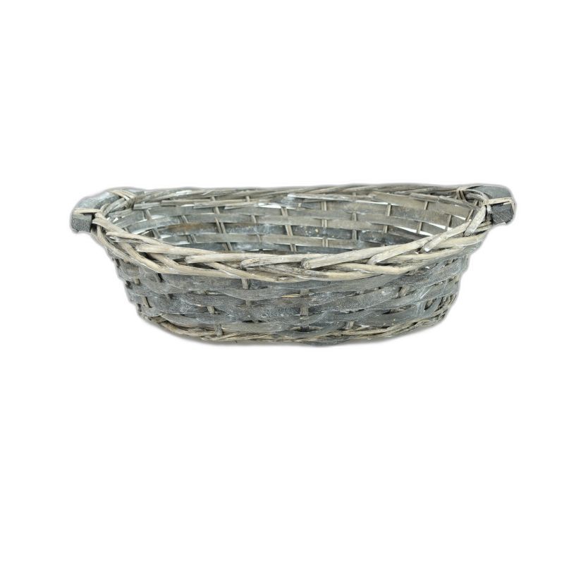 panier ovale gris chti