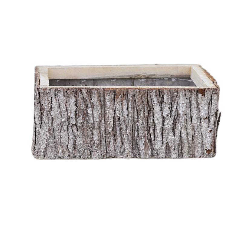 planter bark rectangular M 