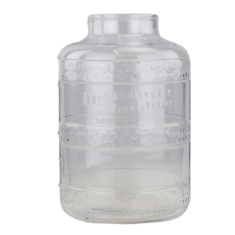 giga vaas glas "big mouth bubbler"