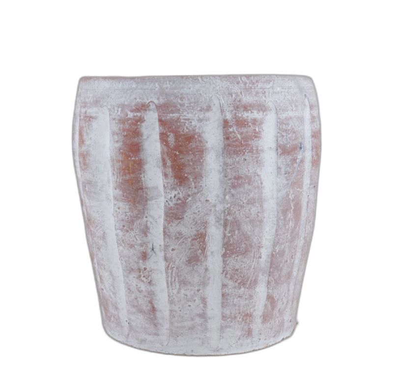 pot céramique rayures verticales petit