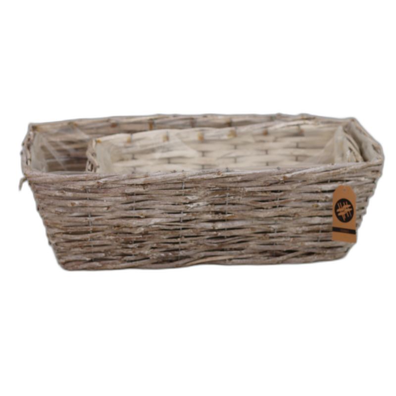 jardinière recta  blanc