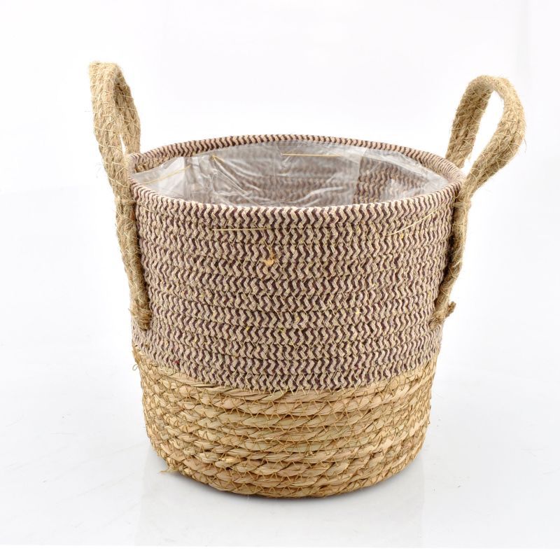 panier naturel ans jute marron XL