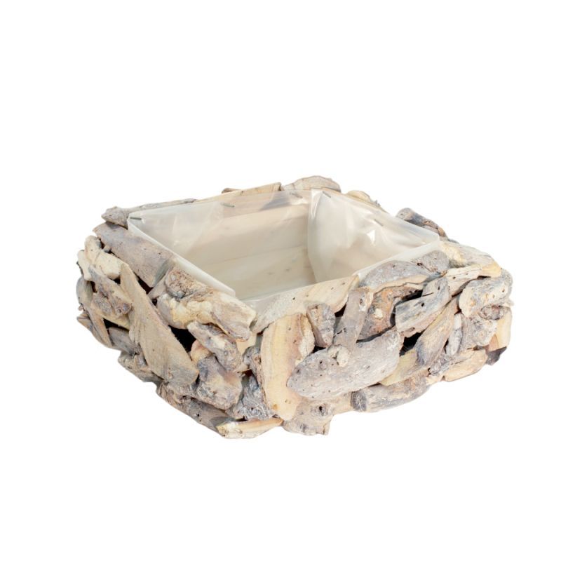 bois flotté carré M cérusé