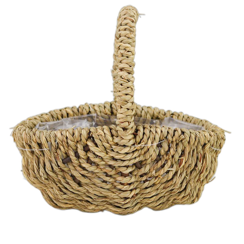 oogstmand zeegras 29x21H29 cm