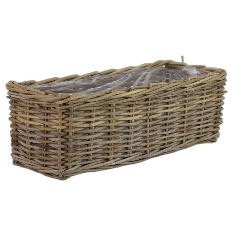 kubu rotin jardinière rectangulair 60x23h20