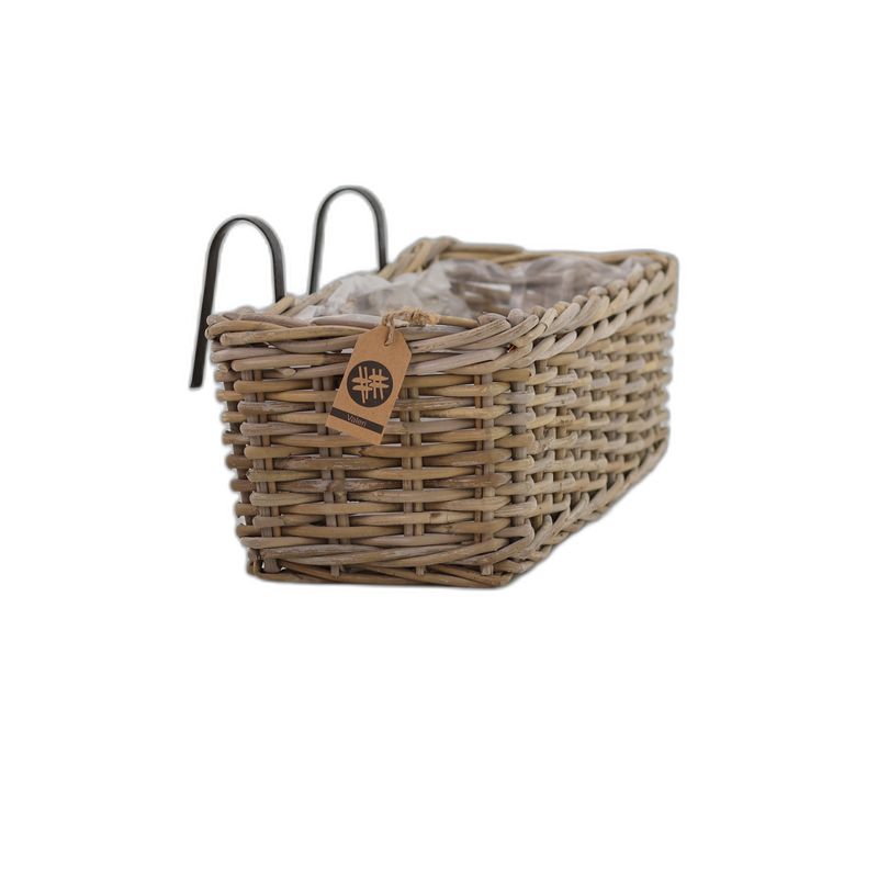 kubu rotan balkonbak hanger 57x21