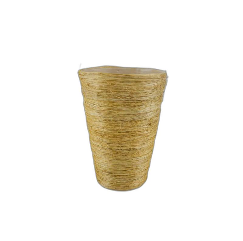 sisal pot geel