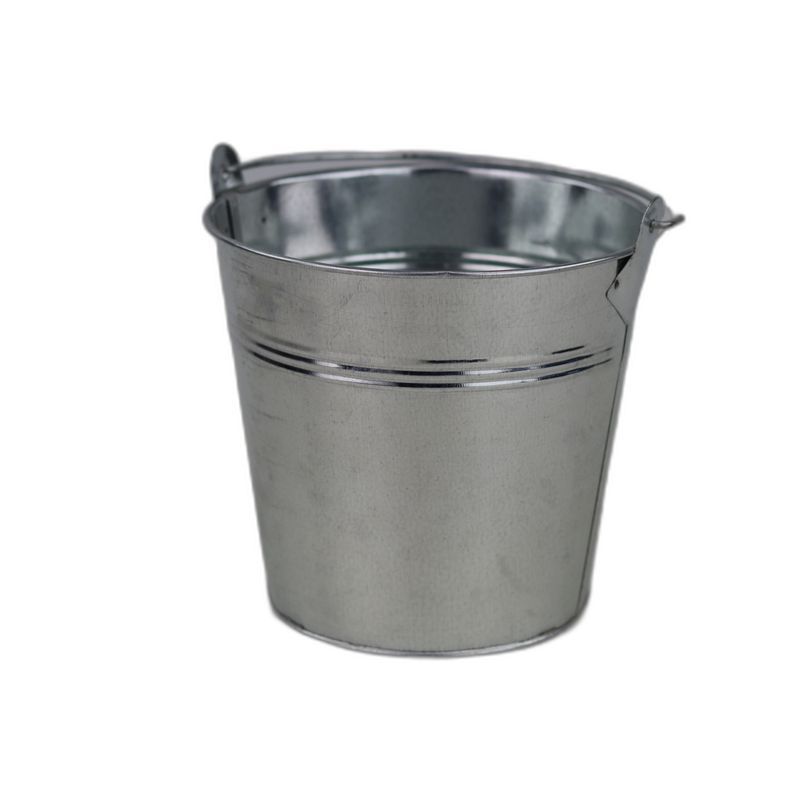 seaux zinc naturel D14