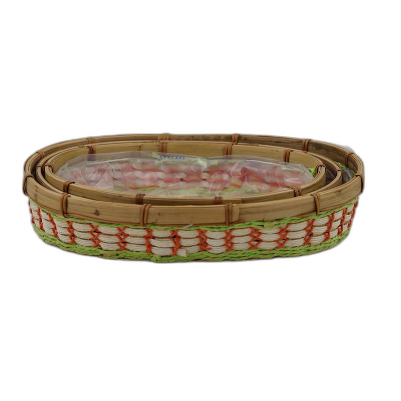 bamboe naturel plat ovaal S3