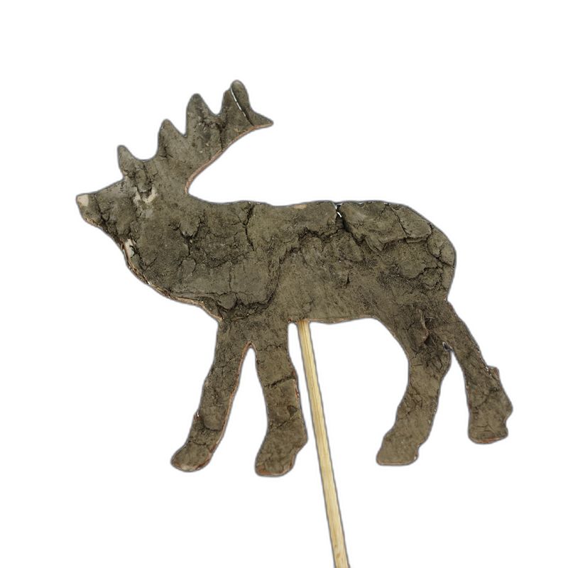 prikker decoratief schors rendier 6pc