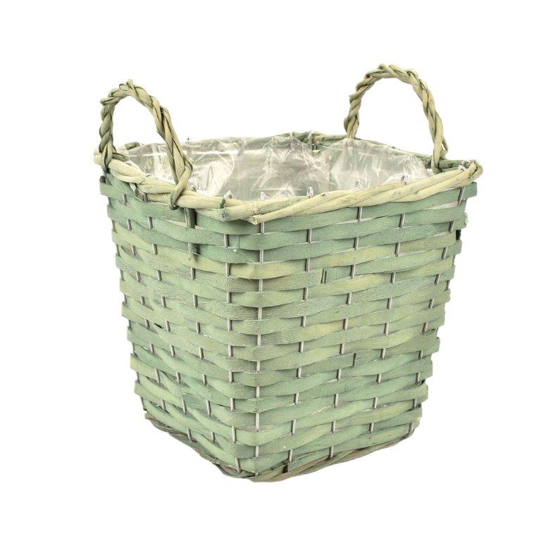 vierkante mand twee oren mint XL