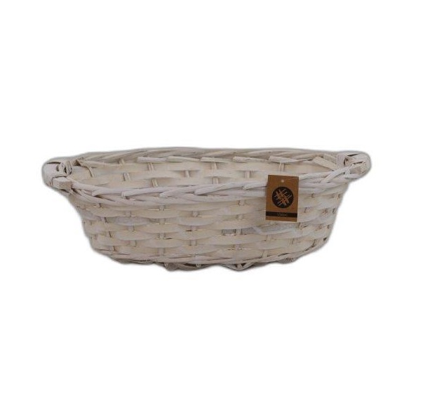 panier ovale chti blanc