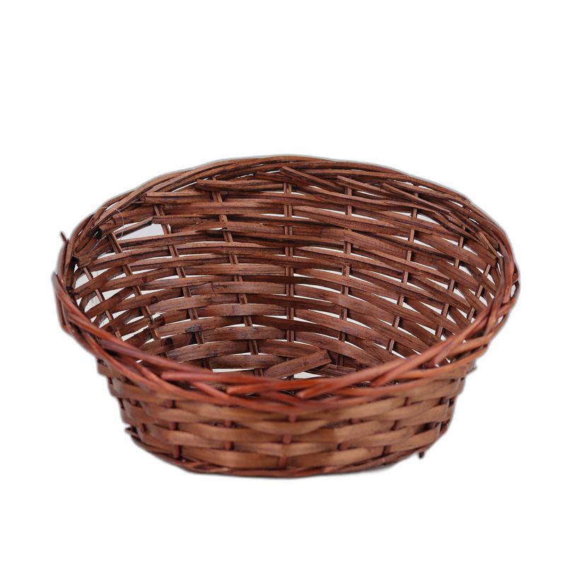 panier a chat rond marron ø30