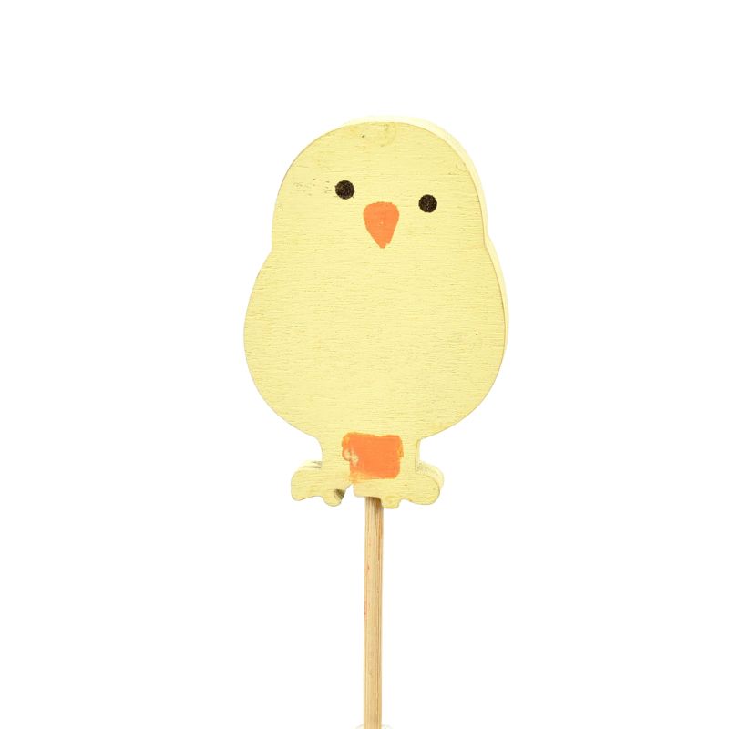 prikker vogel geel Pick 12pcs