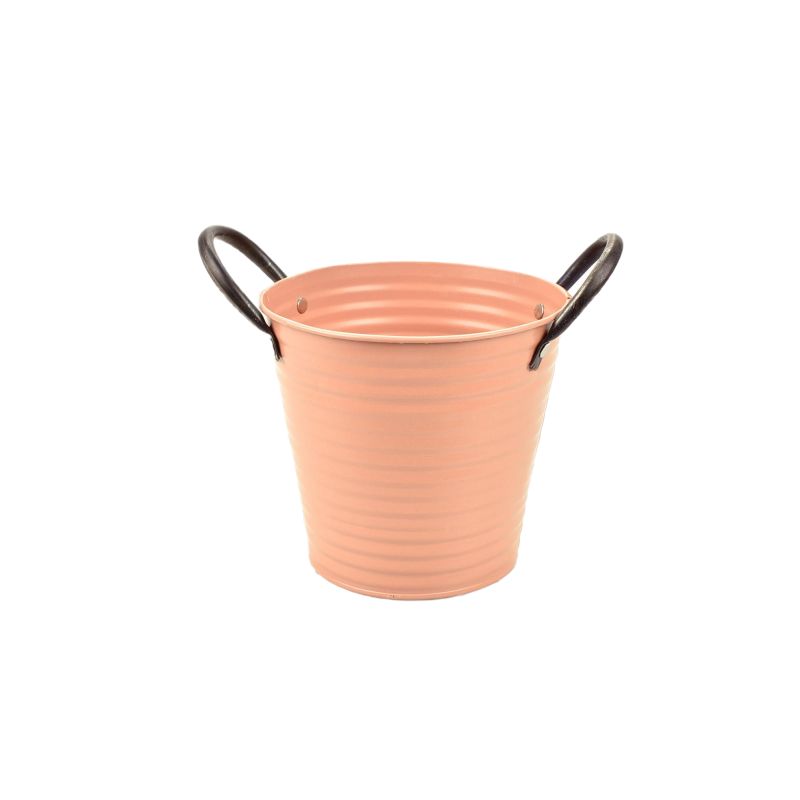 Zink emmer mat "Tan Brown" DO D13cm