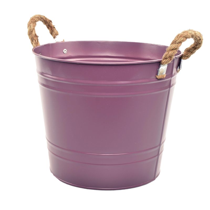 zink emmer rond mat 'bordeaux' D27