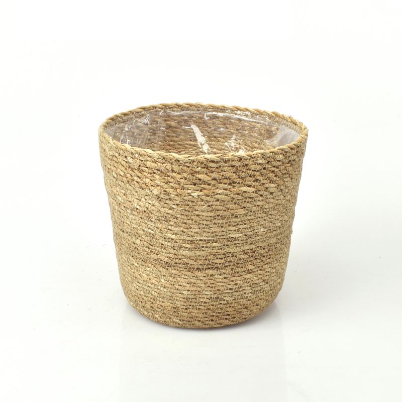 Conical Seagrass Basket - Natural (ES17)