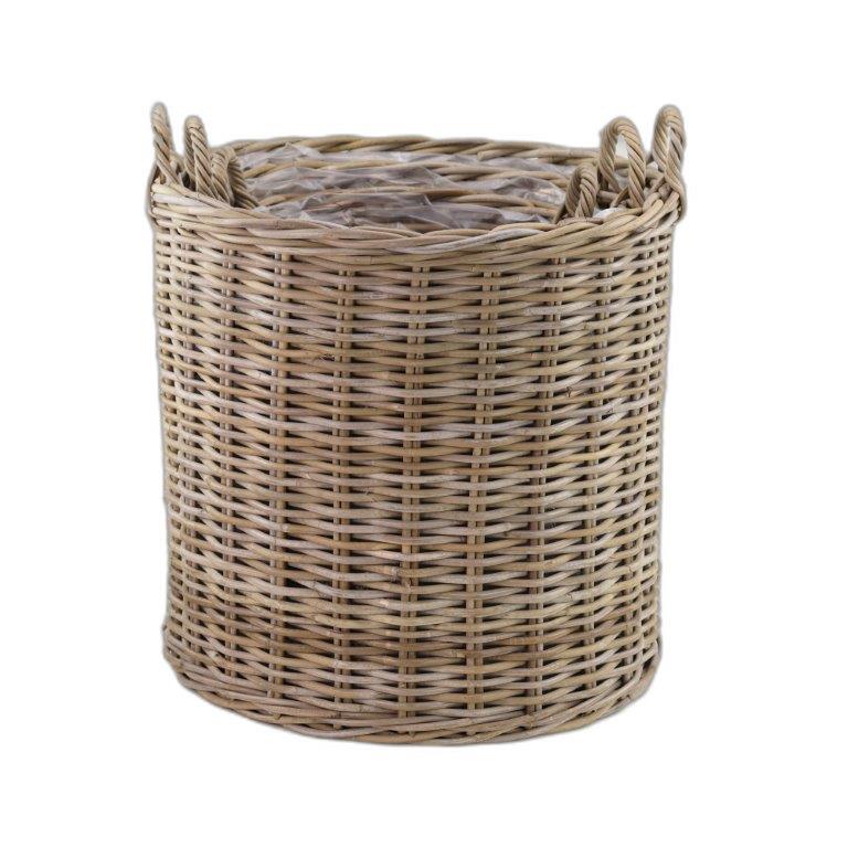 kubu rotan ronde jumbo set 3