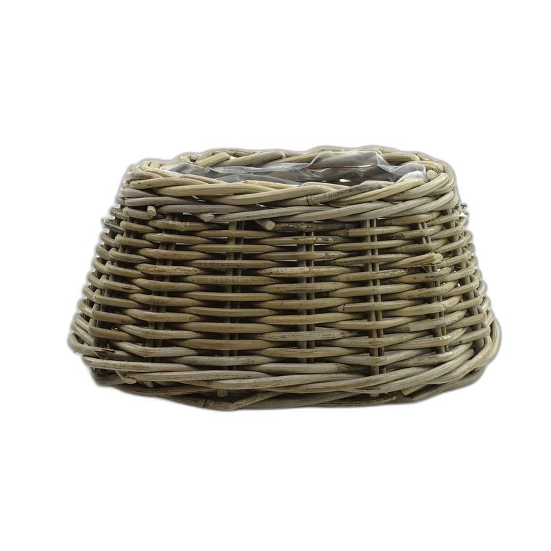kubu rotan ovaal QT 23x13xh14cm