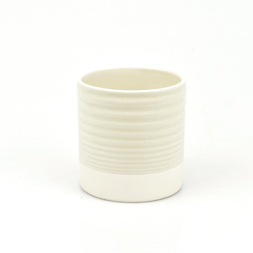 Green Dolomite Pot 'Vitae' (Orchid-9)