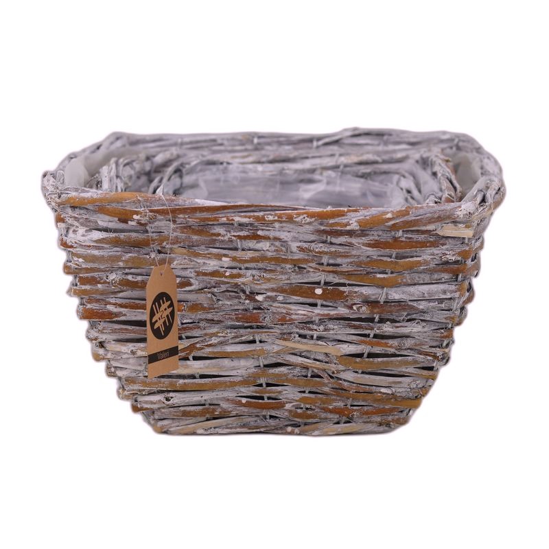 unpeeled mand vierkant set 3