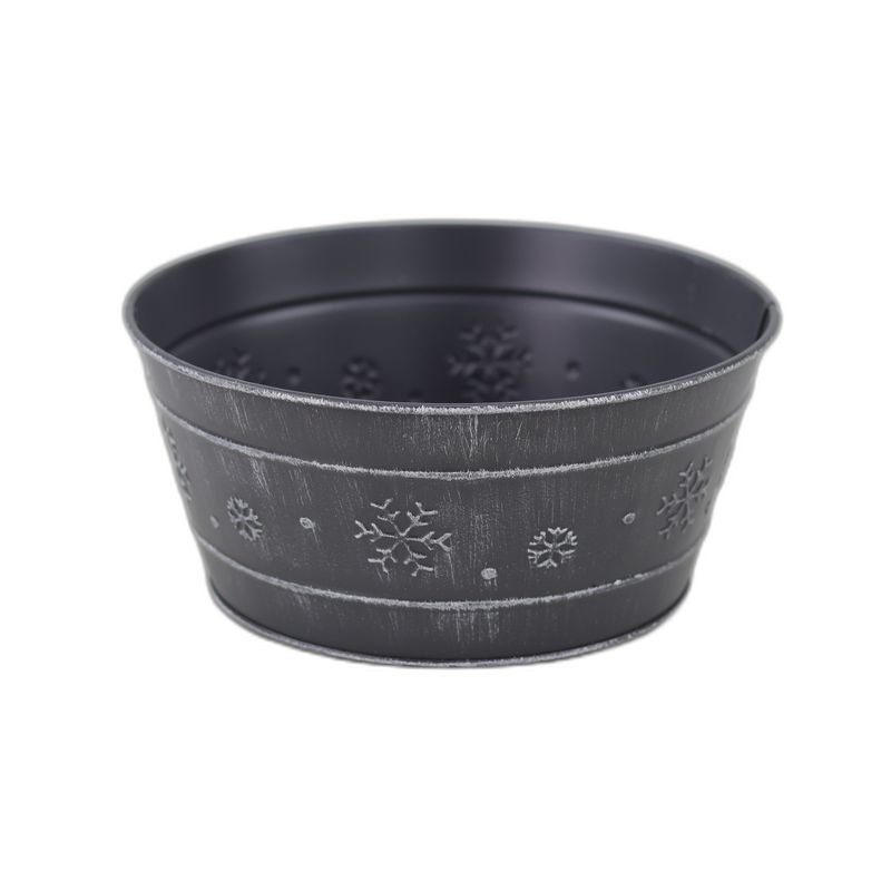 zink Snow december grijs rond schaal M Ø20