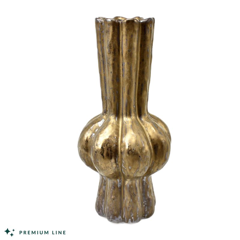 Bronze Vase 'Trumpet' Medium