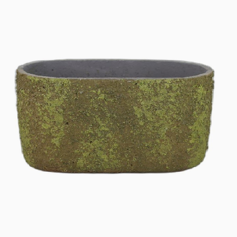 Textured Moss ovaal 