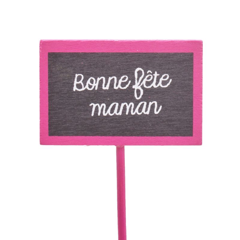 Bonne Fête Maman fuchsia