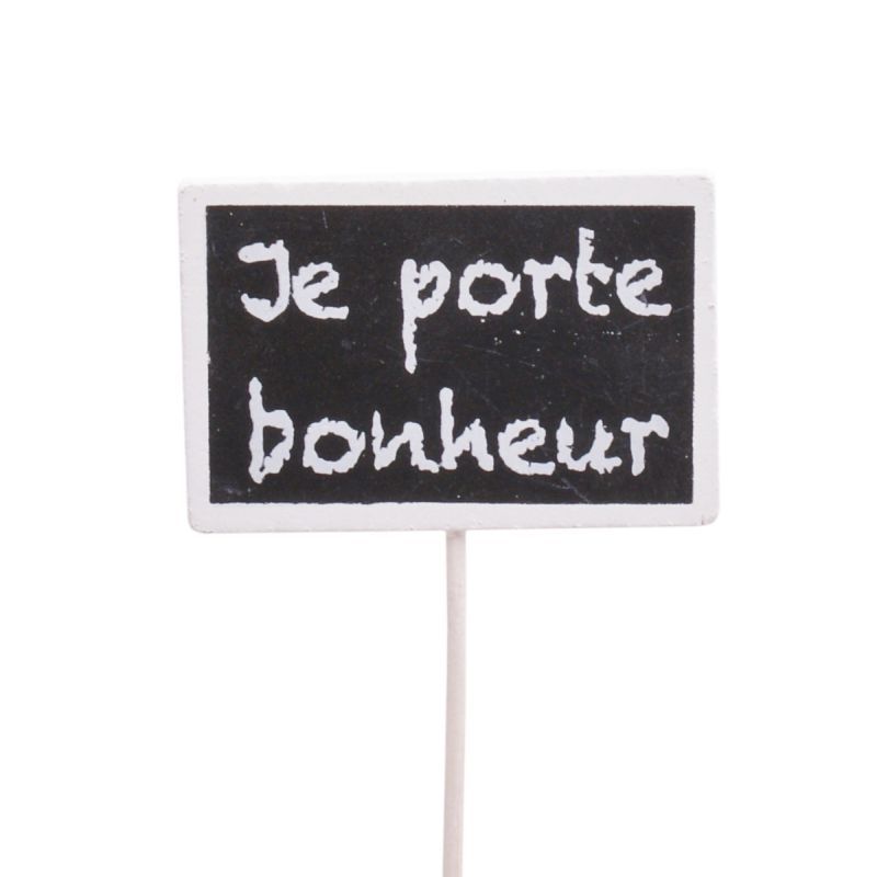 Je porte Bonheur blanc