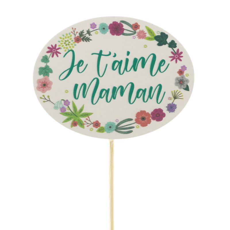 Je t'aime Maman 15cm stick