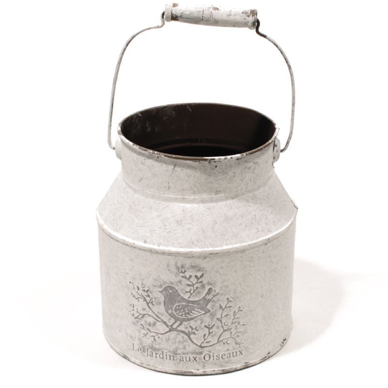 zink whitewash 'Le Jardin' melkbus