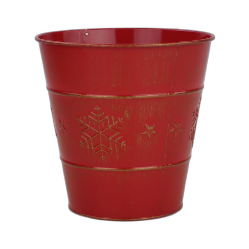 zink pot rond D15 "Red December"