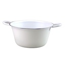 Zink dish white  Ø21,5