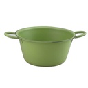 Zink dish green Ø21,5