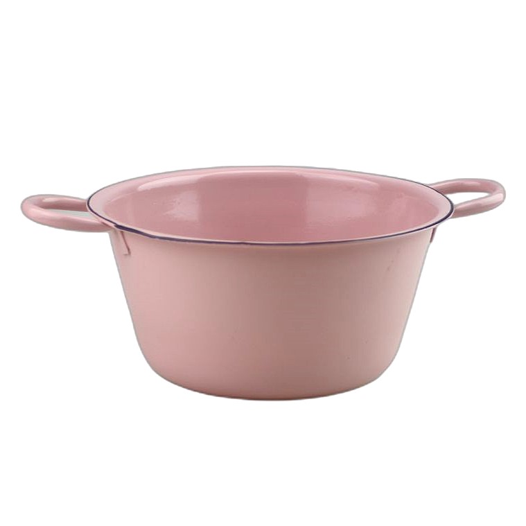 Zink dish rose Ø21,5