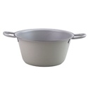 Zink dish grey Ø21,5