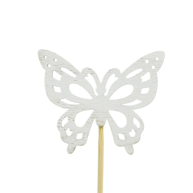 White Butterfly Pick 12pcs
