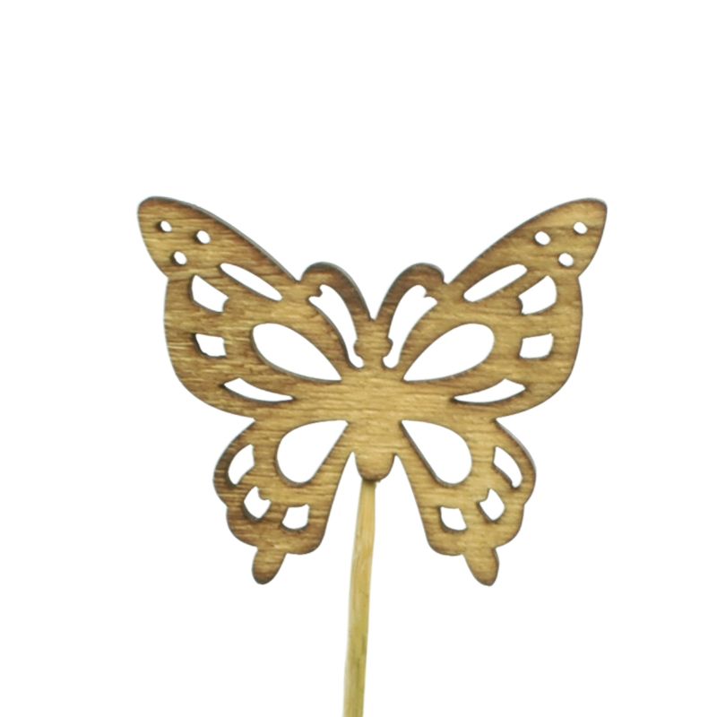 Natural Butterfly Pick 12pcs