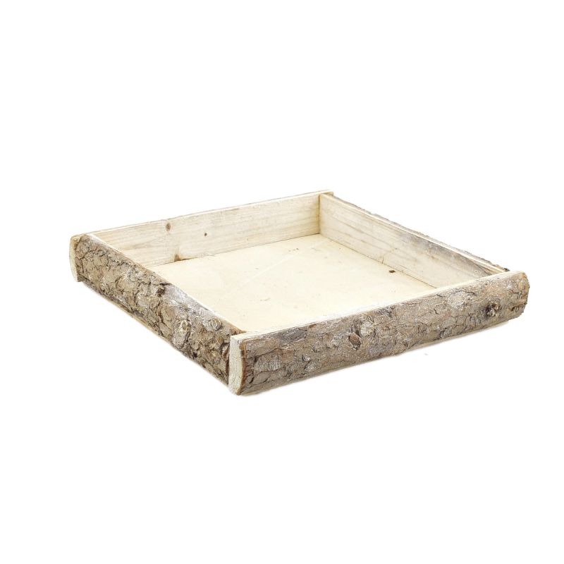 Square Bark Tray M