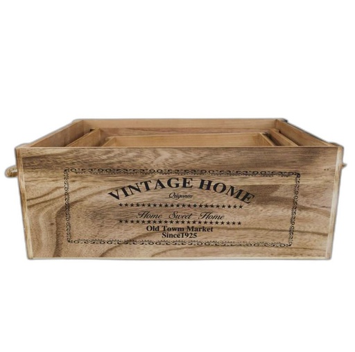 [10201] caisse bois set 3 "vintage"