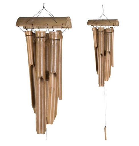 [114337] carillon en bambou rectangulair