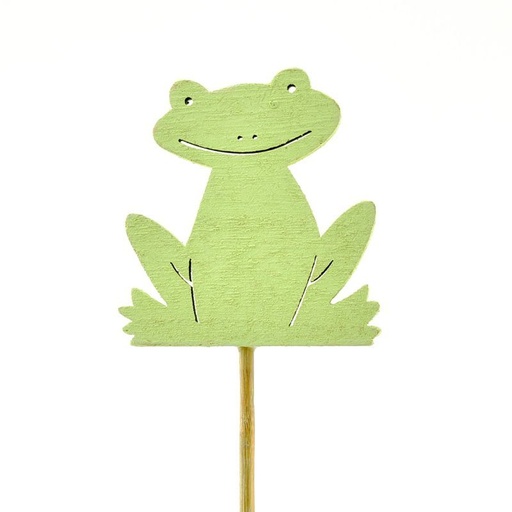 [15-036] pique grenouille vert 12pcs