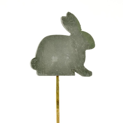 [15-046] pique lapin gris 12pcs